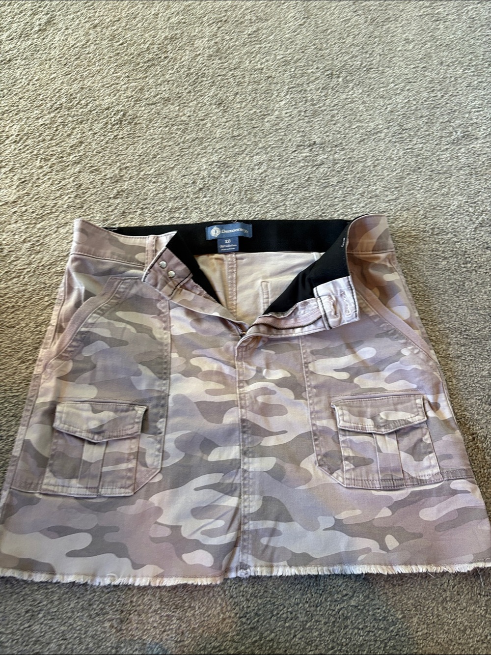 Democracy Ab-solution camo skirt